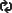 The Refresh icon is a black circle made of two arrows that are pointing clockwise.